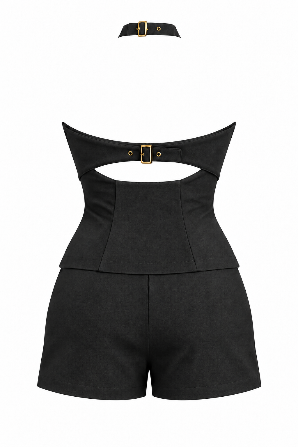 ST-006 SKORT AND HALTER TOP SET