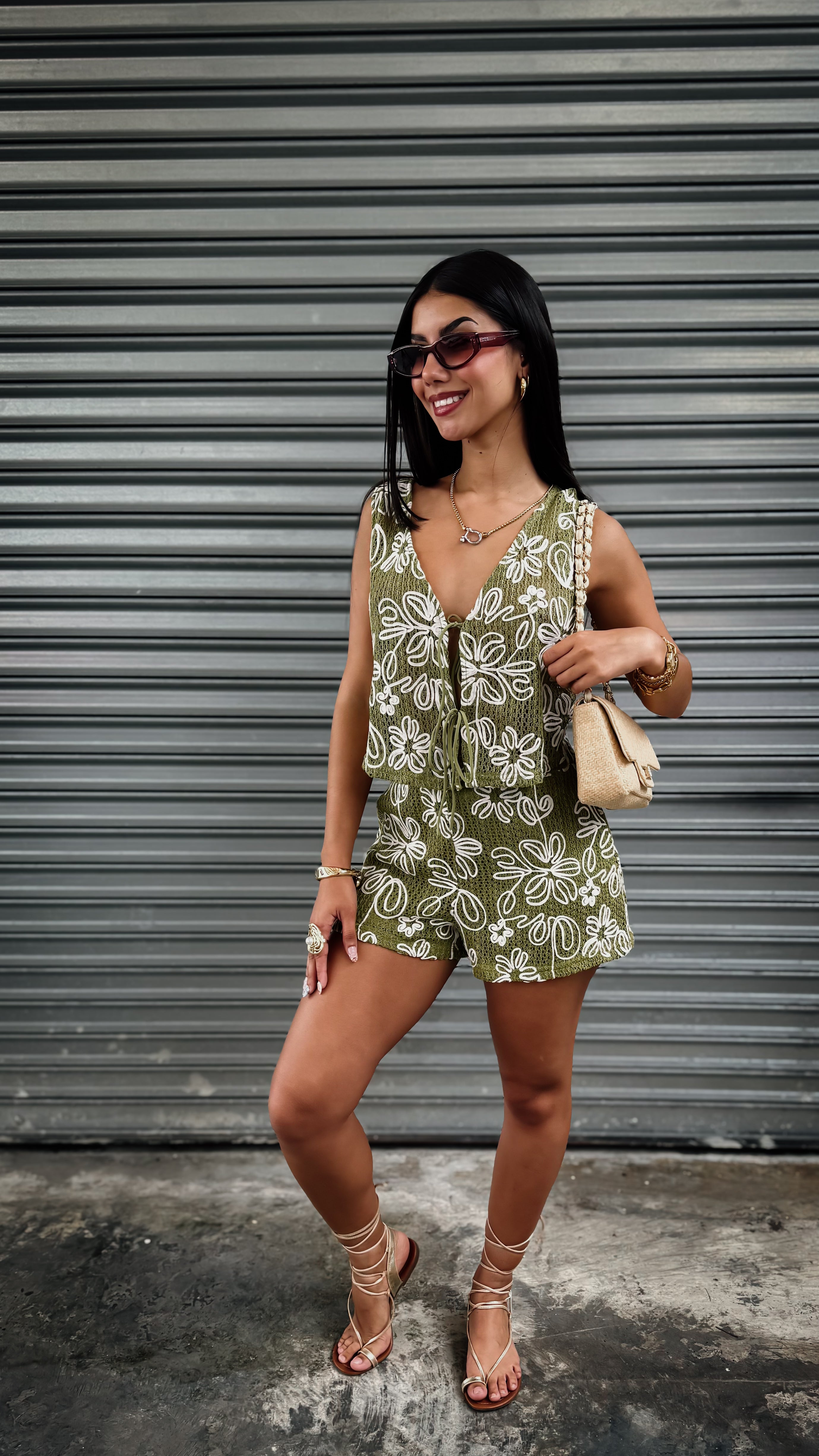 “HELEN” EMBROIDERY SUMMER SET