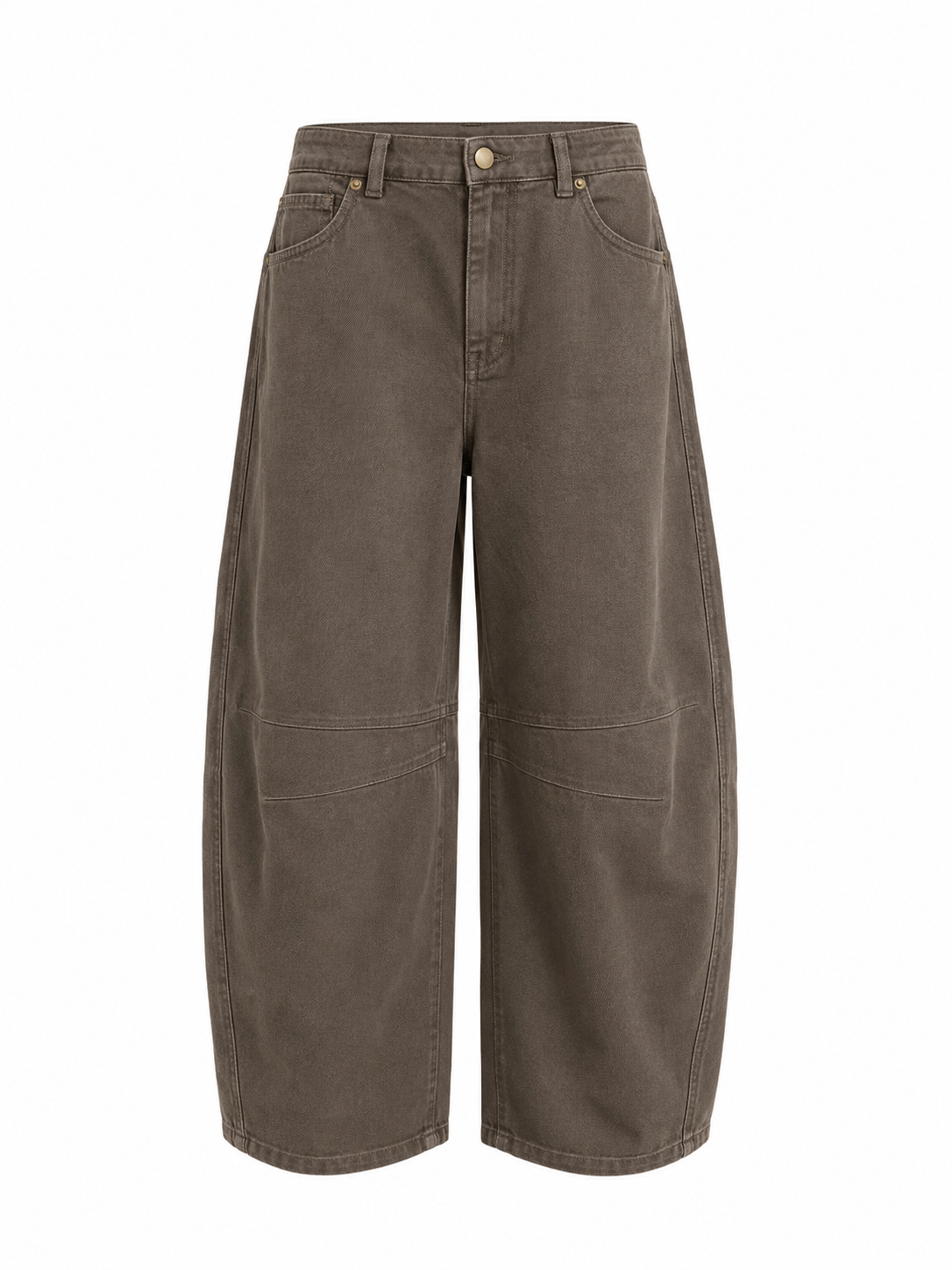 “AGNES” UTILITY BARREL PANTS
