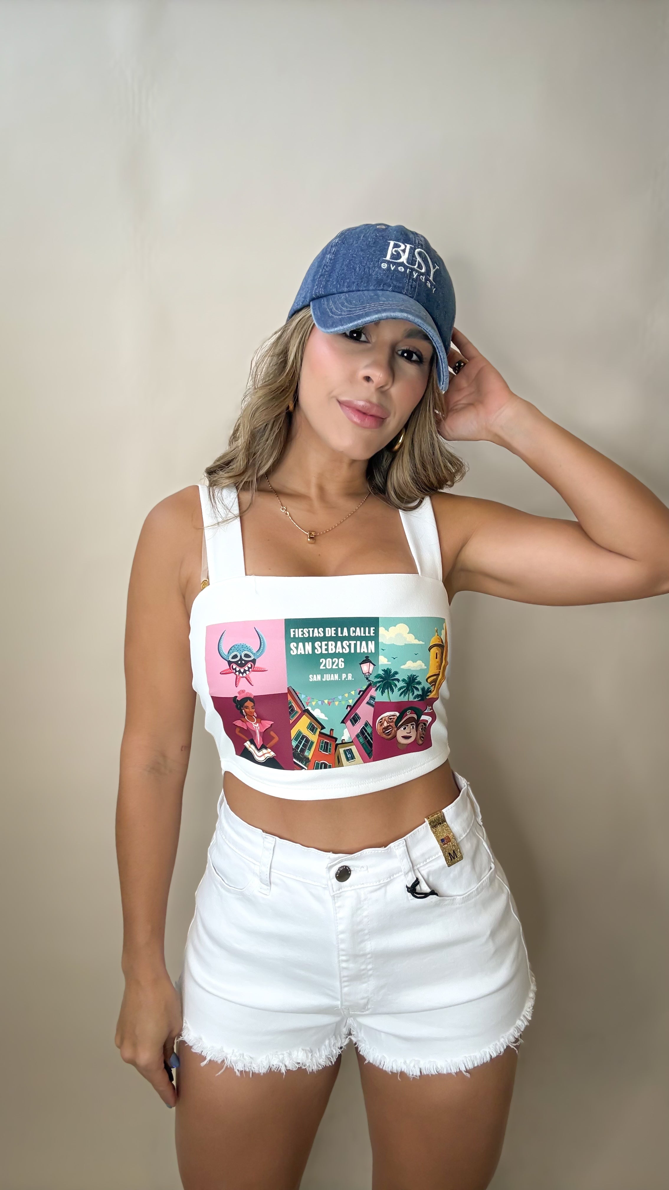 “SANSE 2026” CROPPED TEE