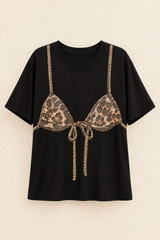 “RINA” RHINESTONE DETAIL BRA TEE