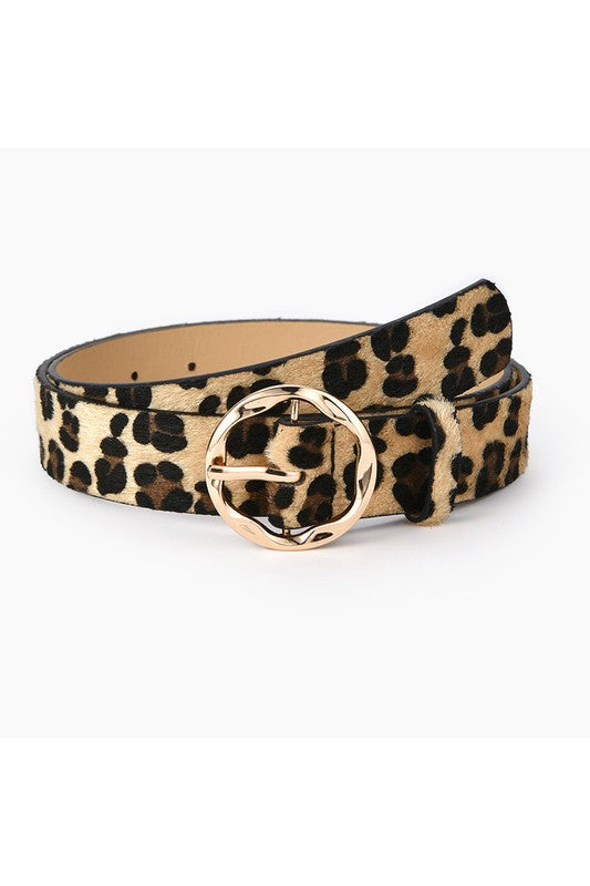 ANIMAL PRINT BELTS