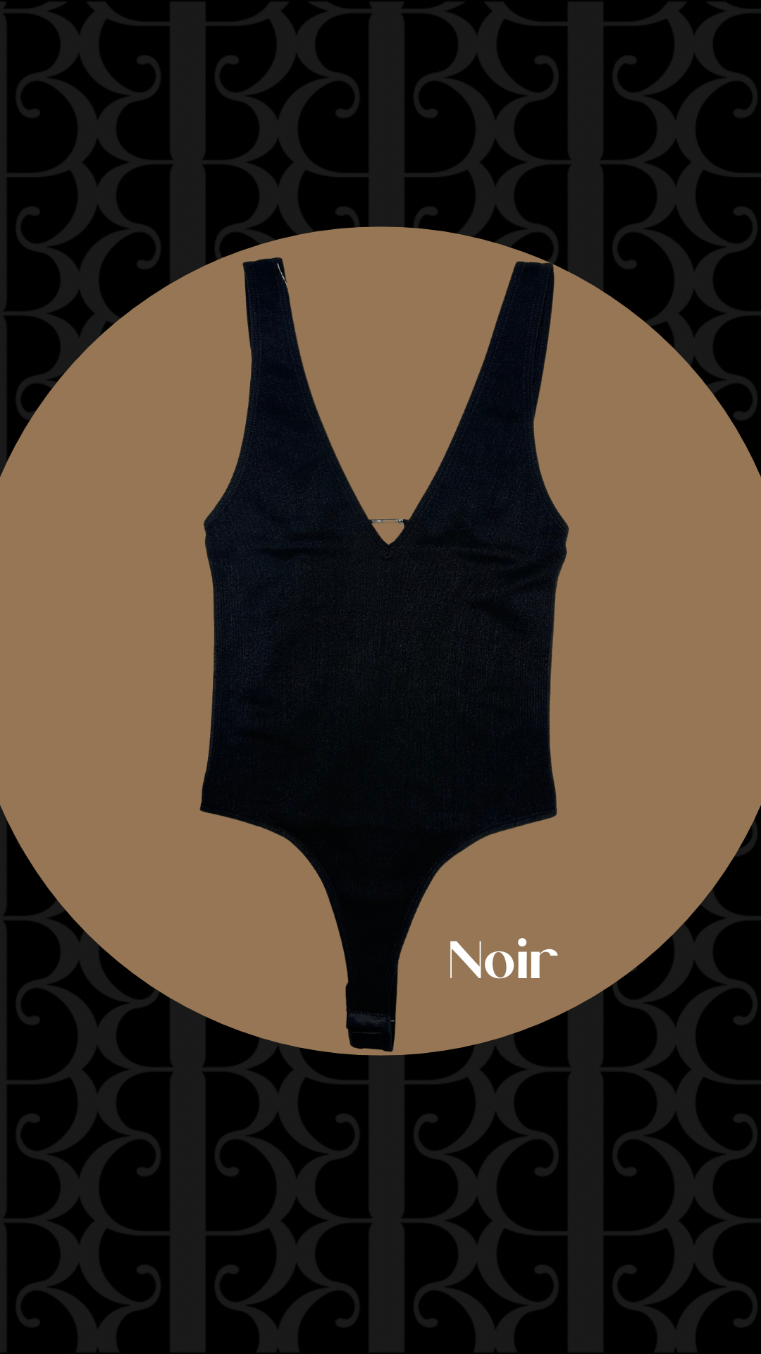 “GINA” V NECK BASIC BODYSUIT