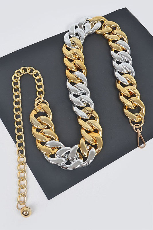 "CHUNKY" OVERSIZED CHAIN BELT