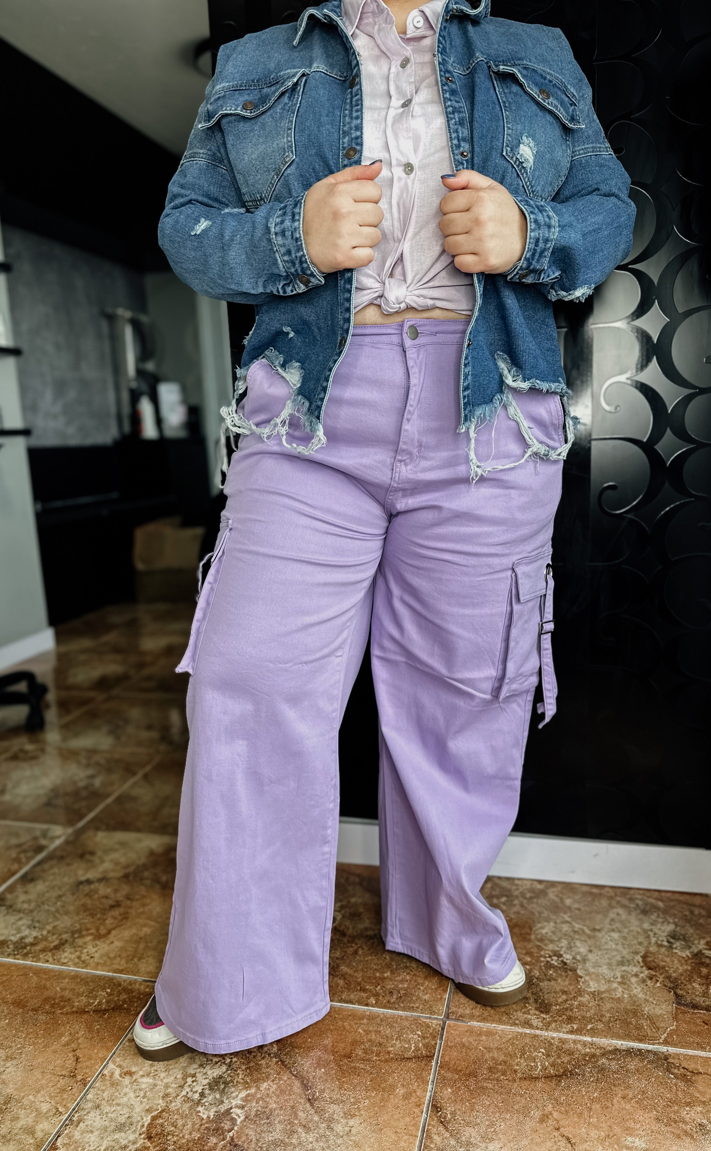 “SIERRA” PLUS SIZE CARGO PANTS